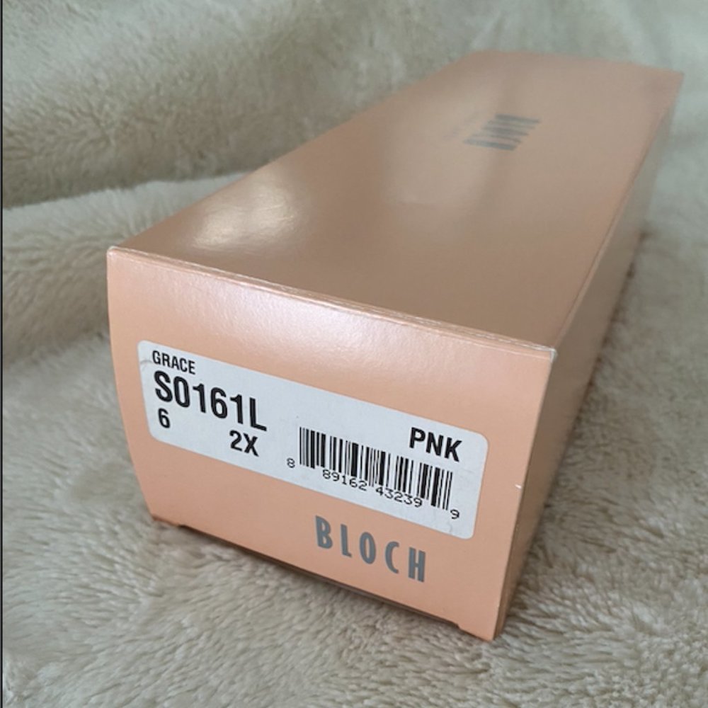 Bloch Grace Pointe Shoes 6 2X